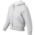 thumbnail image 4 of Hanes Comfortblend EcoSmart Kids` Full-Zip Hoodie Sweatshirt, M, Ash, 4 of 6