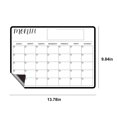 thumbnail image 3 of Penkiiy Drys Erasable Calendar, Magnetic Calendar For Fridge,Kitchen White Board Calendar For Refrigerator, Reusable Monthly Weekly Planner, With Eraser,Markers, 3 of 5