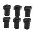 thumbnail image 2 of S SERENABLE 6Pcs Workbench Bench Dogs Table Brake Woodworking Stop for Dog Hole Clamping Black 19mm, 2 of 7