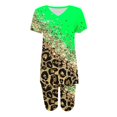 thumbnail image 3 of Ensembles Deux Pièces pour Femmes Été Mode Décontractée Manches Courtes Col en V Haut Ensemble Short Été Ensembles Deux Pièces pour Femmes 2023 en Liquidation, 3 of 3