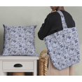 thumbnail image 5 of Soimoi Blue Rayon Fabric Coffee & CHill Text Fabric Prints By Yard 56 Inch Wide, 5 of 5
