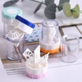 thumbnail image 3 of Essen Contact Lenses Washer Portable Rotating Cleaning Plastic Manual Cleaner Holder Container for Travel, 3 of 7