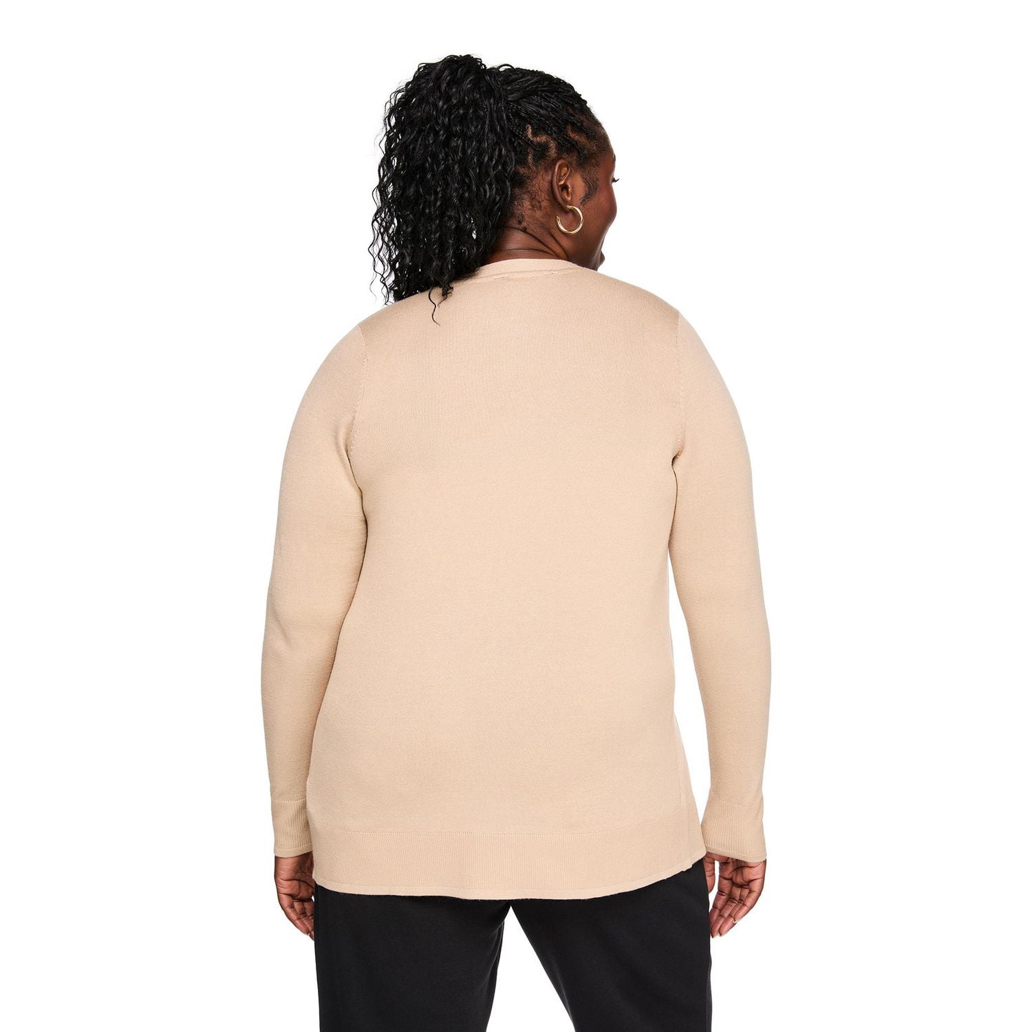 Cardigan ouvert sur le devant Lane Bryant Plus pour femmes
