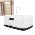 thumbnail image 1 of 600W Portable Clothes Dryer, Foldable Portable Dryer Machine with Timer Function for Light Clothing, Underwear, Compact Clothes Drying Machine for Travel, Apartment, RV, Home, 1 of 7