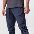 thumbnail image 4 of Rollback $10 & under Mrasaso Sweatpants for Men, Men's Solid Drawstring Quick Drying Pinching Training Pants Quick Drying Hiking Pants Trousers, 4 of 6