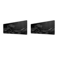 thumbnail image 2 of Maytalsory Black Nature Rubber Gaming Mouse Pad For Precision And Comfort Anti Slip Bottom Large Mouse Pad 300*800*3mm 2Set, 2 of 6