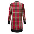 thumbnail image 3 of FOCUSNORM Femmes Juniors Cardigan de Noël à Manches Longues Vêtements de Fête Dessin Animé, 3 of 4