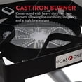 thumbnail image 3 of GasOne 200, 000 BTU Square Heavy- Duty Single Burner Outdoor Stove Propane Gas Cooker with Adjustable 0-20Psi Regulator & Stee, 3 of 5