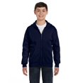 thumbnail image 1 of ComfortBlend Boy's EcoSmart Full-Zip Hoodie Sweatshirt, Style P480, 1 of 1