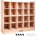 thumbnail image 1 of VEVOR 20-Section Cubbies for Classrooms, Cubby Storage Cabinet, Classroom Cubbies, Compartment Storage Cabinet, Classroom Furniture for Home, School, Kindergarten, 1 of 9