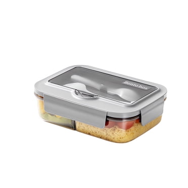 EGNMCR Contenants de Rangement, Rangement et Organisation de Cuisine Boîte à Lunch Compartimentée Isolée et Étanche Portable pour Étudiants et Travailleurs de Bureau Pouvant Aller au Micro-Ondes Boîtes à Lunch