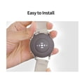 thumbnail image 2 of Amdohai Bracelet de Montre de Rechange Unisexe en Silicone 22 mm avec Barres à Ressort à Dégagement Rapide, Boucle Argentée, Compatible avec la Montre GARMIN, Blanc, 2 of 8