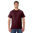 thumbnail image 1 of Jerzees Mens DRI-POWER Active Short Sleeve Crew T-Shirt, 4X, Maroon, 1 of 1