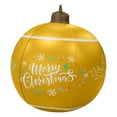 thumbnail image 2 of PEONAVET 24 Inch Giant Inflatable Christmas Ball Large Outdoor Blow Up Inflatables for Yards Lawns Porches Gardens Front Door Decorations(Yellow), 2 of 6