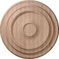thumbnail image 1 of Ekena Millwork CMW16TRRO 16 Po. OD x 1.12 Po. P Médaillon de Plafond Traditionnel Sculpté - Chêne Rouge, 1 of 4
