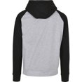 thumbnail image 3 of Build Your Brand Chandail à Capuchon Raglan Basique pour Hommes, 3 of 3