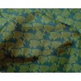 thumbnail image 4 of oneOone Silk Tabby Fabric Fish Block Decor Fabric Printed BTY 42 Inch Wide, 4 of 4
