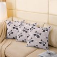 thumbnail image 4 of YST Cute Raccoon Throw Pillow Cover,Kawaii Raccoon Pillow Cover 20x20,Cartoon Raccoon Head Pattern Decorative Pillow Cover,White Stars Printed Cushion Cover Bedroom Decor, 4 of 6