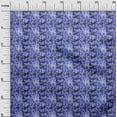 thumbnail image 3 of oneOone Velvet Medium Blue Fabric Butterflies Sewing Craft Projects Fabric Prints By Yard 58 Inch Wide, 3 of 4