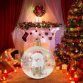 thumbnail image 1 of UsTZtai Large Inflatable Christmas Yard Decorations, Outdoor Holiday Inflatable Decor with Bright LED Lights, Christmas Inflatable Decorations for Garden Front Yard, 1 of 5