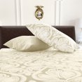 thumbnail image 3 of Lux Decor Collection Draps de Lit - Ensemble de 4 Pcs Draps Simple TG - Draps en Microfibre Brossée 1800 Fils, 3 of 5