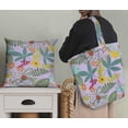 thumbnail image 5 of Soimoi Rayon Fabric Leaves & Floral Artistic Print Fabric by The Yard 42 Inch Wide, 5 of 5