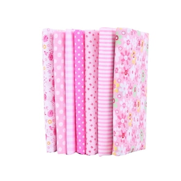 Fat Quarters Fabric Bundles Clearance! Tdoenbutw Cotton Crafts Fabric Bundle Patchwork Squares Quilting Sewing Patchwork Diy 7Pcs 7Pc Diy Fabric