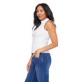 thumbnail image 4 of Iyla Women's Mock Neckline Rib Top, 4 of 6