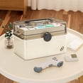 thumbnail image 4 of Tyidzon Family Box Household Large Capacity First Aid Kit Large Storage Box With Handle, 4 of 6