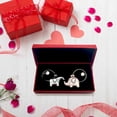 thumbnail image 2 of Cadeaux de la Saint-Valentin, Cadeaux de Noël pour Mari 2 Pcs Cadeau de la Saint-Valentin Cadeau de Noël Porte-Clés Rond en Acier Inoxydable Cadeaux de la Saint-Valentin pour Lui, Cadeaux de la Saint-Valentin pour Lui, 2 of 3