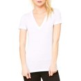 thumbnail image 2 of Bella + Canvas Ladies' Triblend Short-Sleeve Deep V-Neck T-Shirt, 2 of 6
