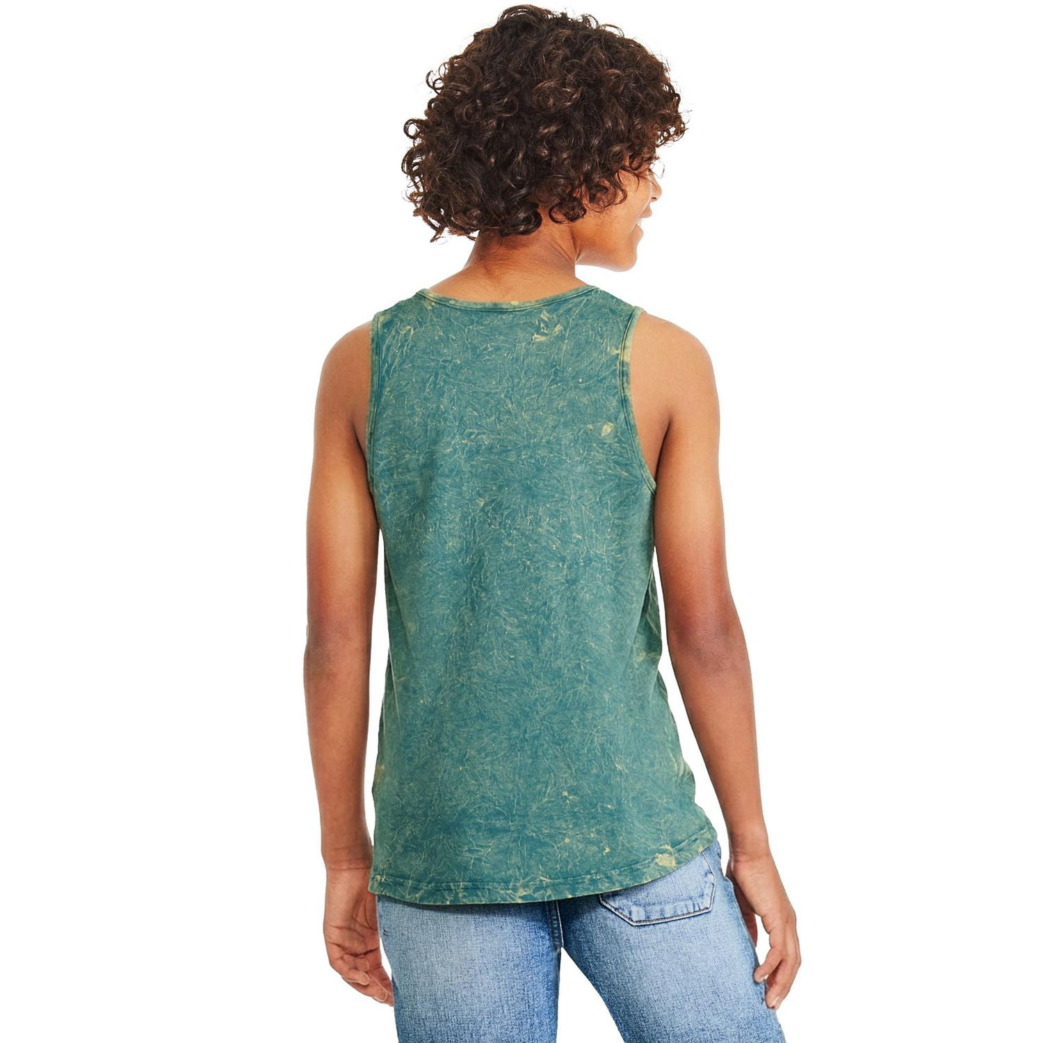 George Boys' Marble Washed Graphic Tank Top