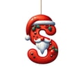 thumbnail image 2 of Birdeem Christmas Tree Decorations,26 Letters Christmas Tree Decoration Pendant Christmas Tree Ornaments Personalized Diy Christmas Ornaments Christmas Decoration Xmas Tree Hanging Decor Feature, 2 of 5