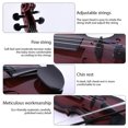 thumbnail image 4 of Violon, Kit de Violon Kit Musical Accessoires Musicaux Violon Violon Siuke Ensemble de Violon Réglable Violon Qisuo Violon Rusuo Huiop, 4 of 6