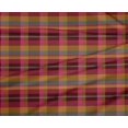 thumbnail image 3 of oneOone Polyester Lycra Fabric Madras Check Decor Fabric Printed BTY 56 Inch Wide, 3 of 3