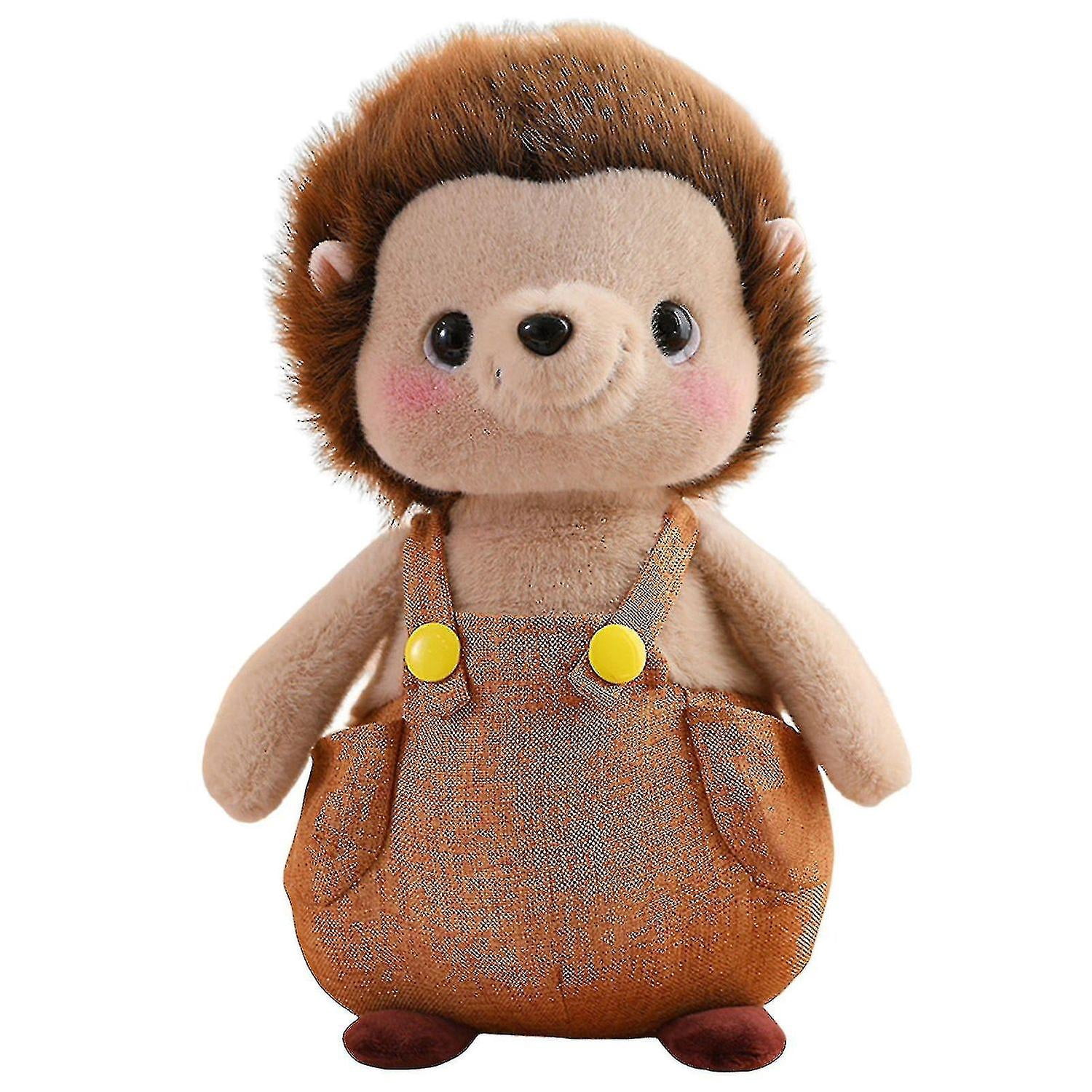 25cm Lovely Hedgehog Plush Pillow Stuffed Doll Creative Cute Simulation Stuffed Toy For Baby Hugging