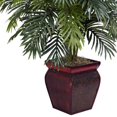 thumbnail image 5 of Areca avec Jardinière Décorative Plante en Soie, 5 of 5