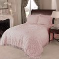 thumbnail image 2 of Beatrice Home Fashions Medallion Chenille, Standard Sham, Blush, 2 of 2