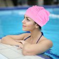 thumbnail image 2 of KAKOWELY Bonnet de Bain Anti-Froissement Bonnet de Bain Anti-Froissement Bonnet de Bain pour Femmes Bonnet de Bain Protecteur pour les Cheveux Bonnet de Bain 9.84"X5.71"X0.24 Pouces, 2 of 5