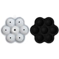 thumbnail image 1 of Easy To Demold Ice Mould Homemade Ice Mould For Household Use Whiskey Ice Mould 7-hole Circular Ice Mould, 1 of 5