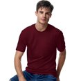 thumbnail image 1 of Hanes Cool DRI TAGLESS Men`s T-Shirt, M, Maroon, 1 of 1