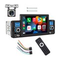 thumbnail image 1 of Thinsony HD Car Single DIN 5Inch Touch Screen Stereo Radio 1 Din Car Radio Suppport Wired Car-play Android Auto With Rear Camera, 1 of 6