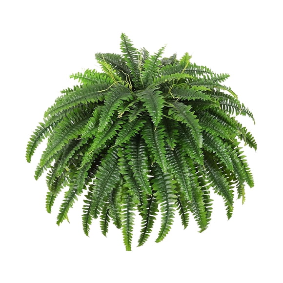 48" Ferns Bush Plants Large for Outdoors Home Decor, Large Hanging Plant for PlantIndoor Home Garden Porch Decor 1PCS