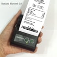 thumbnail image 4 of SPOORYYO Portable 58mm Bluetooth Thermal Receipt Printer (BLE 2.0) - 80mm/s Speed, 203 DPI, 1500mAh Battery, ESC/POS Compatible for Bills, Retail, Store (No Ink Needed), 4 of 7