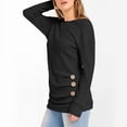 thumbnail image 3 of Women's Ribbed Sweater Set 2025 - Long Sleeve Tunic Leggings | Button Front Knit Pullover, 3 of 8