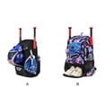 thumbnail image 2 of Xingzhi Softball Bag For Girls With Shoe Compartments Ultralight And Durable Large Capacity And Organized black, 2 of 6