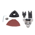 thumbnail image 3 of Ensemble Convertisseur de Moulin à Angle, Adaptateur d'Outil Oscillant en Acier Inoxydable Accessoire Universel Facile à Transporter pour Menuiserie, 3 of 8