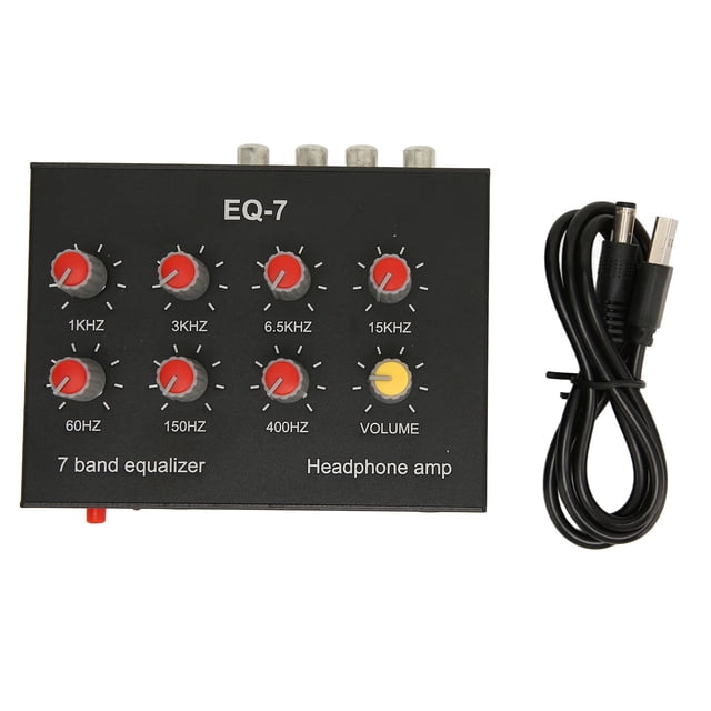 Sound Equalizer,7 Band Sound Equalizer Band Graphic Equalizer Band Equalizer Future-Proof Design