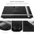 thumbnail image 3 of Bathroom Bath Scale, Digital Body Weight Glass Scale with Smart Step-on Technology and Temperature Display 396lb Capacity, 3 of 6