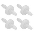 thumbnail image 3 of Aquarium Check Valve Check Valve One Way Check Valve One Way Valve 12PCS Aquarium Check Valve  Resistance Oil Resistant One Way Air Valve PP Check Valve For Fish Tank Chemical, 3 of 8